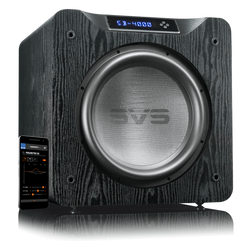 SVS SOUND SB-4000 SUBWOOFER | VINYL SOUND Energizes a space with effortless output, subterranean deep bass extension, and stunning musicality. SB-4000 sets all performance benchmarks for sealed subwoofers in its class and brings immersive home audio experiences to life. SB-4000 Chest-thumping slam and low frequency extension below the threshold of human hearing