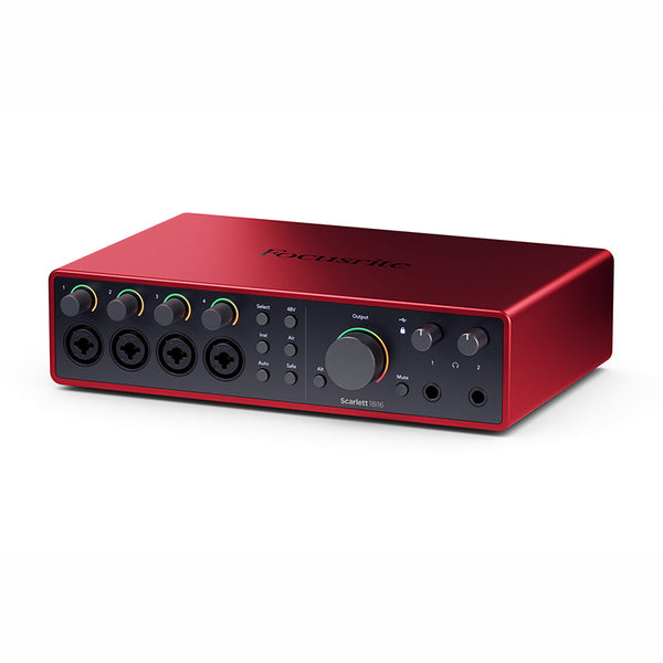 Focusrite Scarlett 18i16 Gen.4 オーディオ Focusrite Scarlett 18i16 4th-Gen Audio Interface – Focusrite Audio