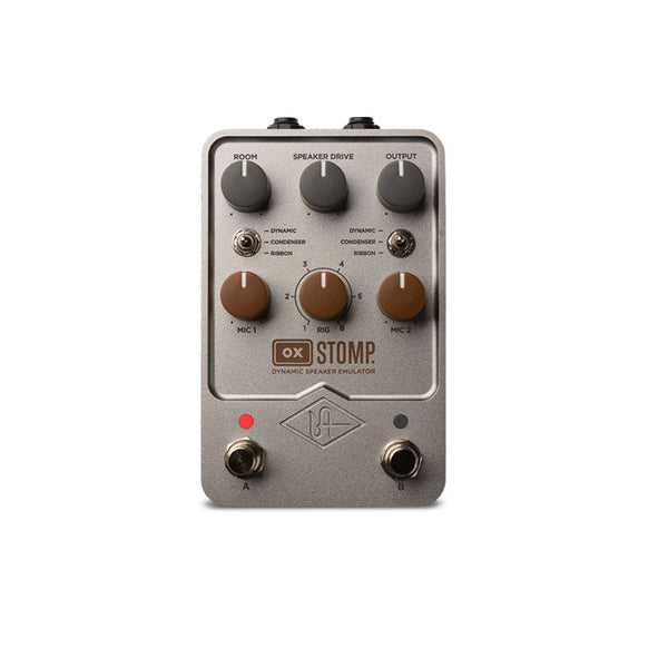 Universal Audio OX Stomp – Dynamic Speaker Emulator Pedal with Cab