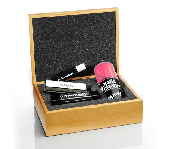 Thorens Cleaning Set In Wooden Box | Vinyl Sound Toronto Canada