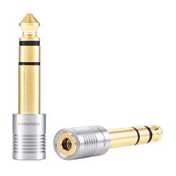 Furutech  F63-S High Performance Headphone Plug Adapter 6.3mm to 3.5mm-1