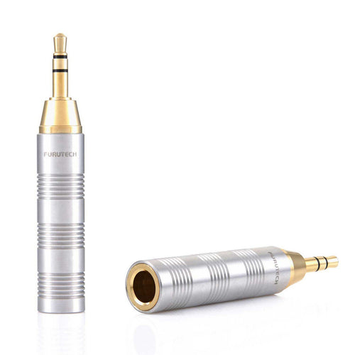 Furutech F35 Headphone Plug Adaptor (6.3mm to 3.5mm)-1