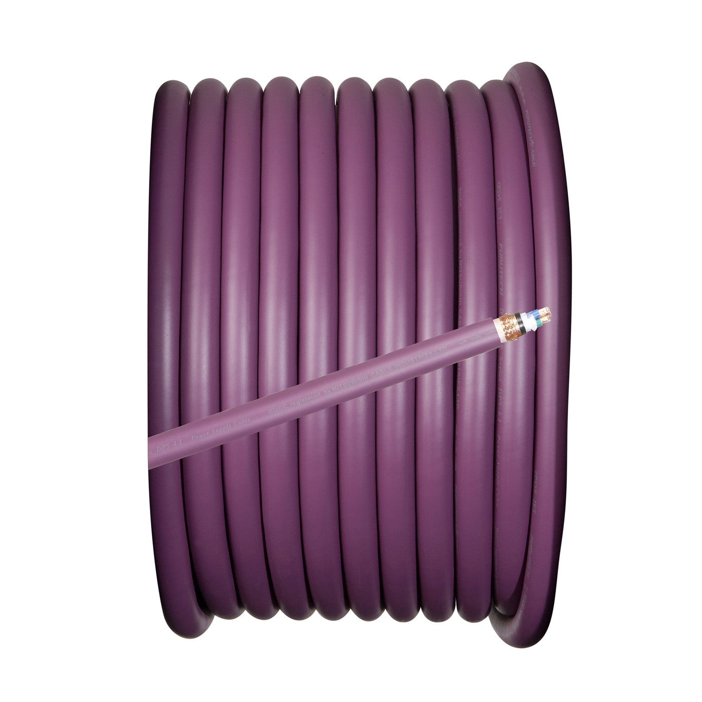 Furutech DPS-4.1 Ulitimate High End Audio Grade Power Cable (International markets only) Bulk Cable Spool  (40m/spool)