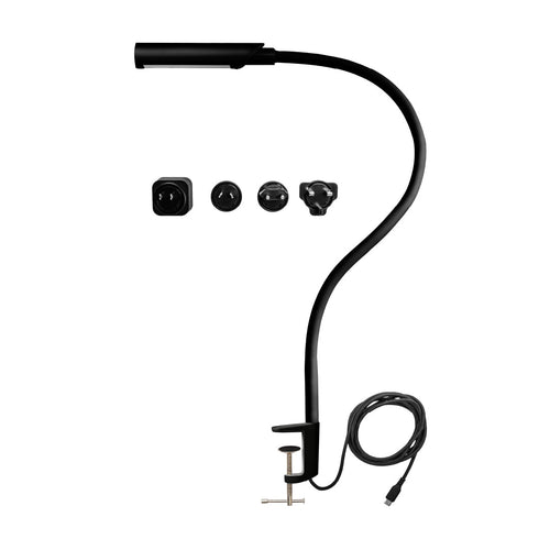 Reliable UberLight Flex 3400TL LED Task Light with Clamp (Black)