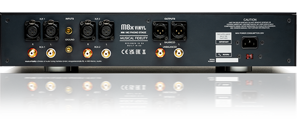 Musical Fidelity M8x Vinyl Phono Preamplifier