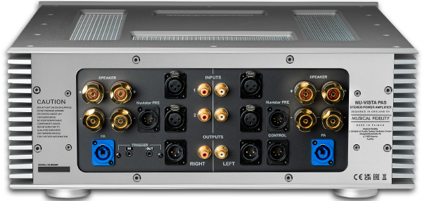Musical Fidelity Nu-Vista PAS Power Amplifier