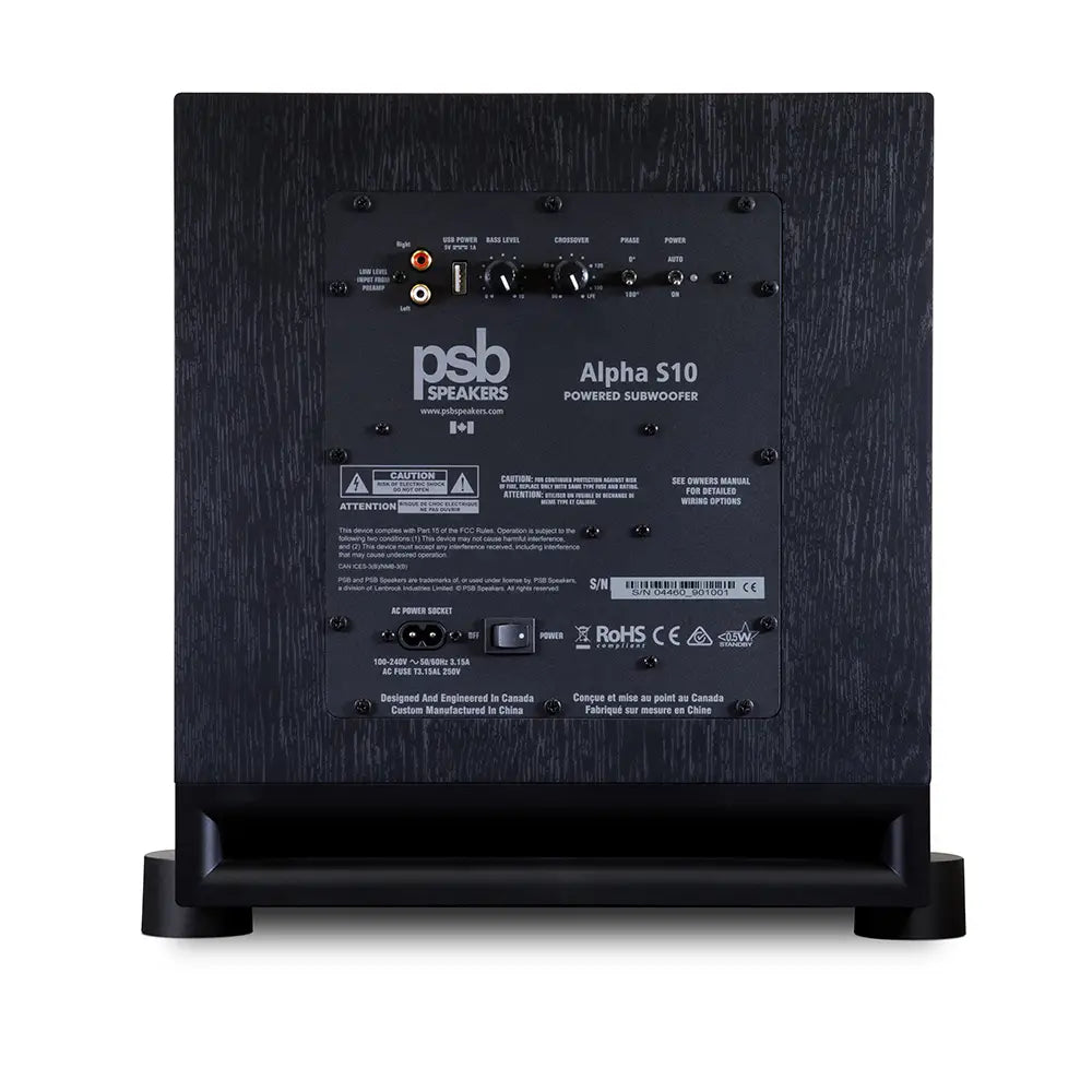 PSB Alpha Sub 10 Powered subwoofer