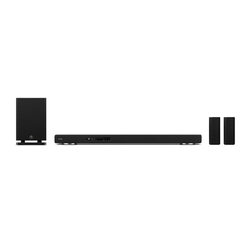 Yamaha SRX90WSX SET Flagship True X Sound Bar With YSP Beam Speakers & External Subwoofer, BUNDLE WITH WSX3A x 2