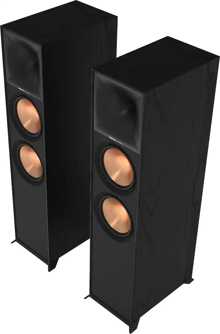 Klipsch - Reference 800 Series Dual 8" 600-Watt Passive 2-Way Floor Standing Speaker (Each) - black