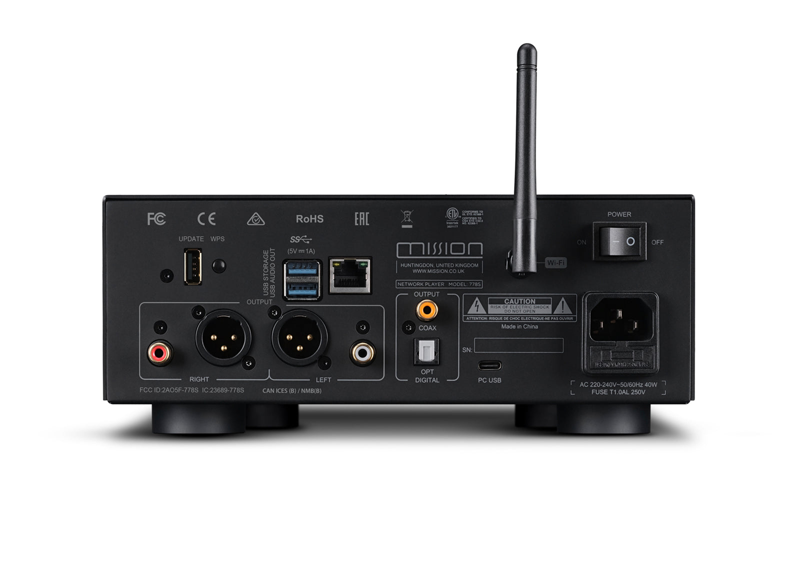Mission 778S Wireless Music Streamer
