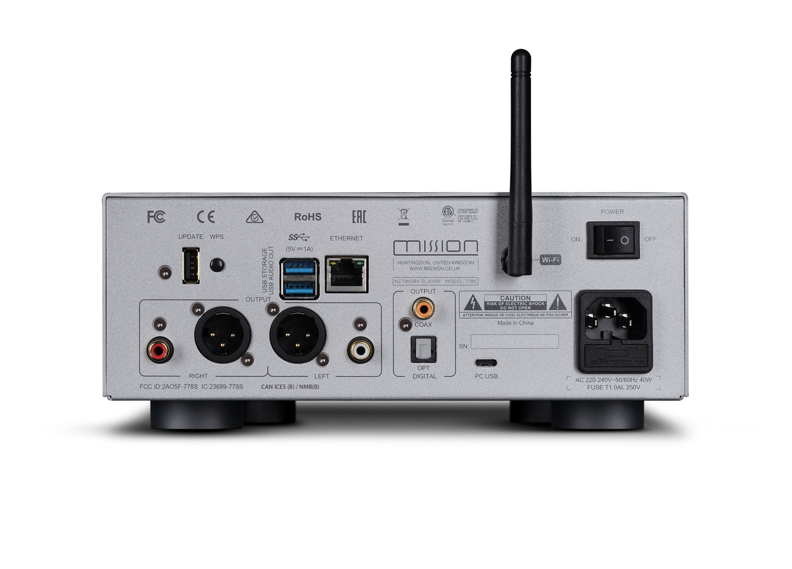 Mission 778S Wireless Music Streamer