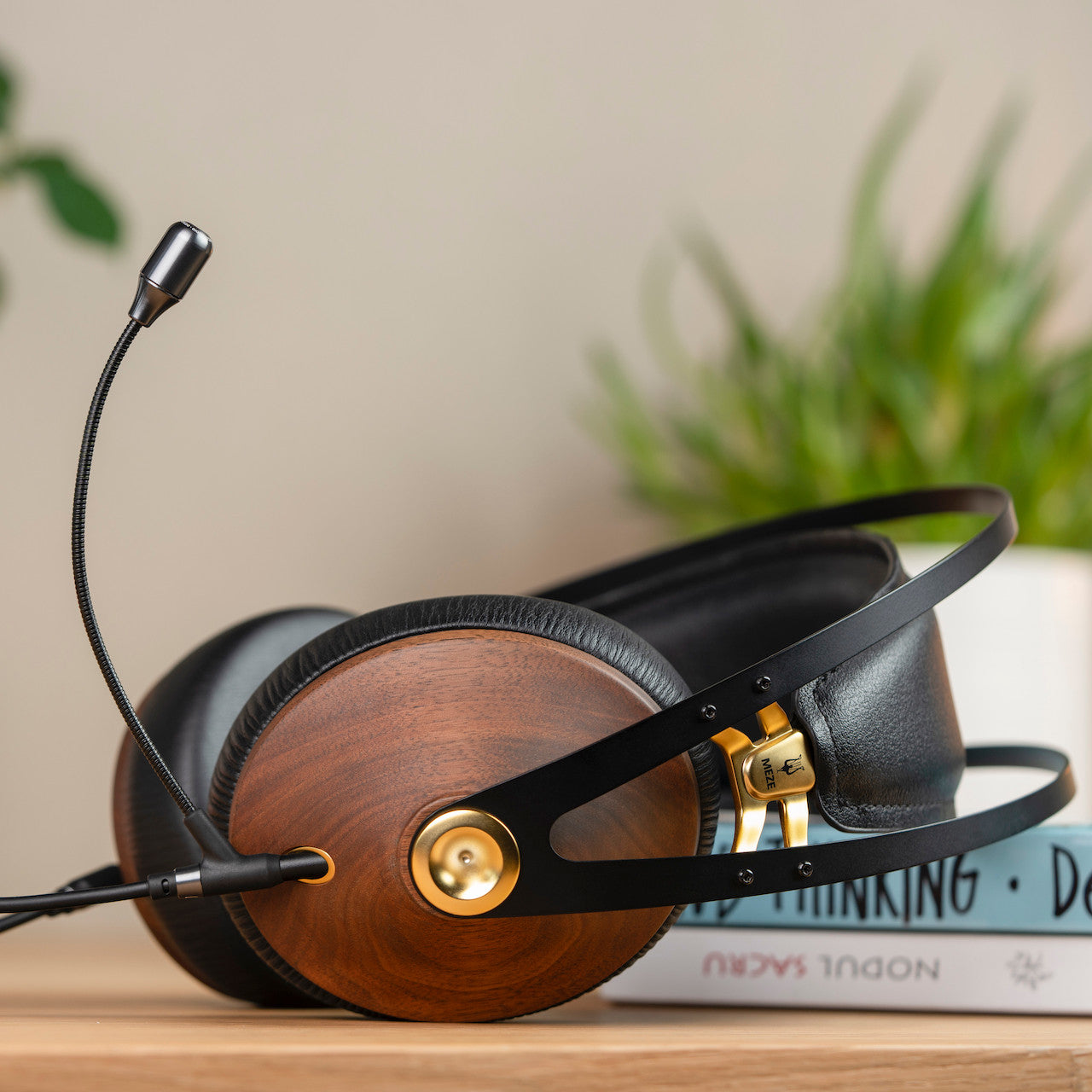 Meze Audio 99 Classics Headphone with Boom Mic Headset Bundle