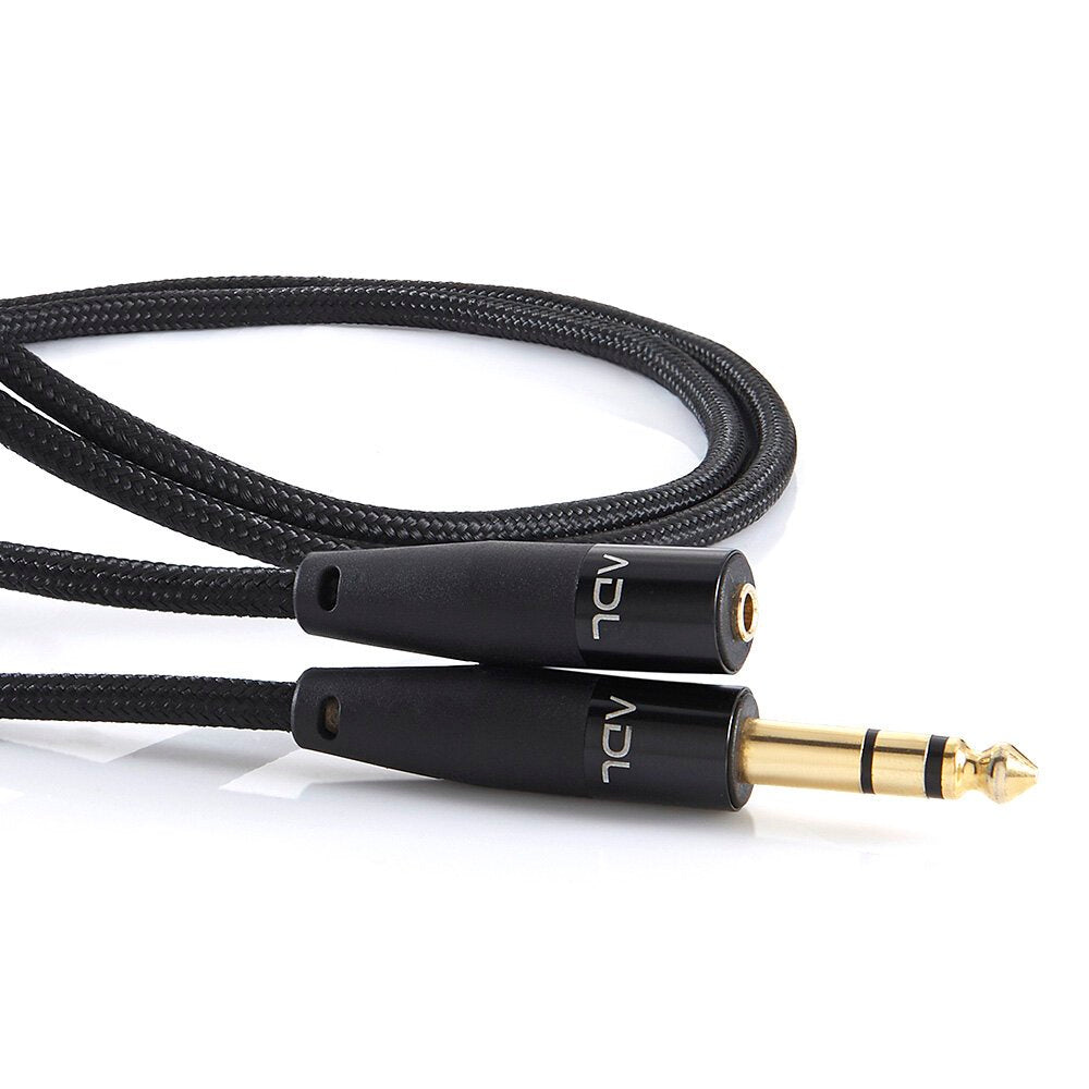 ALPHA DESIGN LABS HEADPHONE CABLE IHP 3563-0.25m Headphone Extension Adaptor Cable  6.3mm (0.25M) iHP-3563-1.5m Headphone Extension Adaptor Cable  6.3mm (1.5M) Available at Vinyl Sound