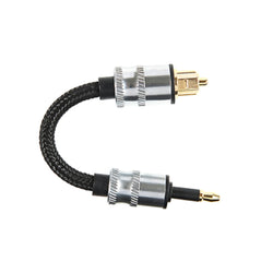 ALPHA DESIGN LABS OPTICAL CABLE OPT-MT-0.1m OPT Cable Mini to Toslink Plug 0.1m OPT-MT-0.18m OPT Cable Mini to Toslink Plug 0.18m Available at Vinyl Sound