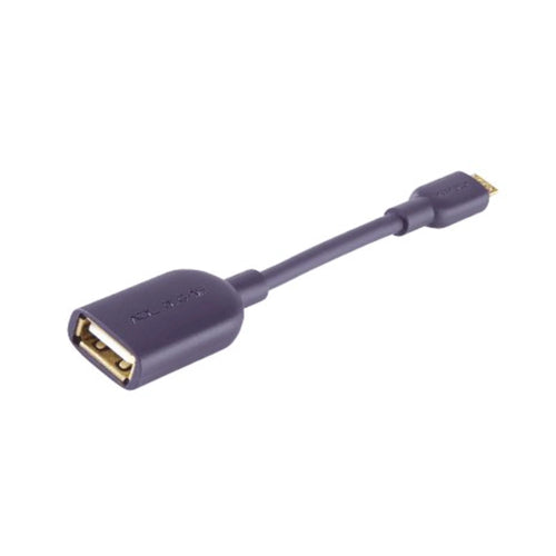 ALPHA DESIGN LABS OTG CABLE OTG-MF-0.1m OTG-MFcables USB A Socket-microB (0.1m) Available at Vinyl Sound
