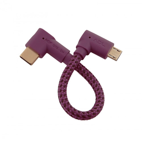 ALPHA DESIGN LABS USB TYPE C CABLE OTG-CM NCF Type C to Micro B, USB 2.0 OTG cable Available on Vinyl Sound