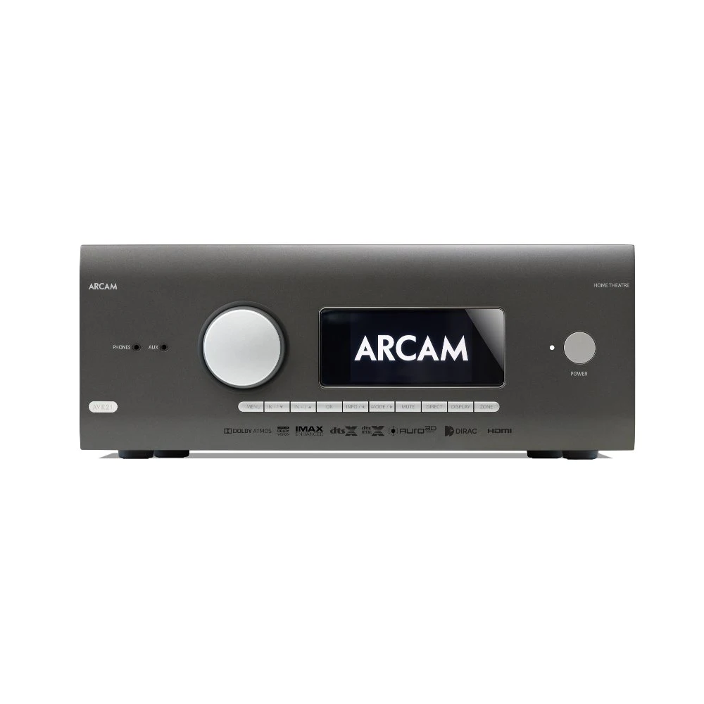 Rich Musicality + Immersive Sound = Stunning Realism The AVR21 is a high-power, audio/visual receiver that delivers stunning realism for the ultimate home cinema experience. With native 16-channel decoding of immersive audio from Dolby Atmos, DTS:X and Auro-3D, the AVR21 can deliver incredible theatre experiences.