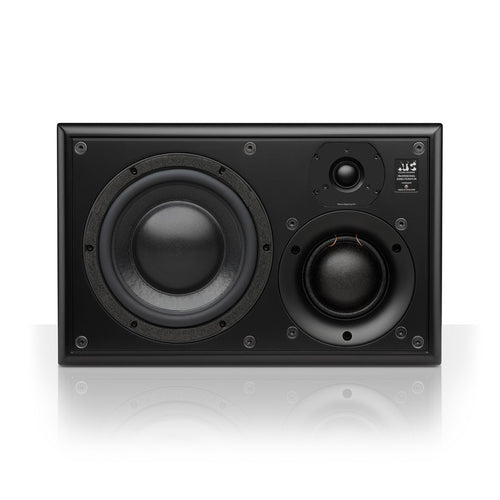 Front view of ATC SCM25A Pro Mk2 6.5-inch 3-Way Active Studio Monitor showcasing its design.