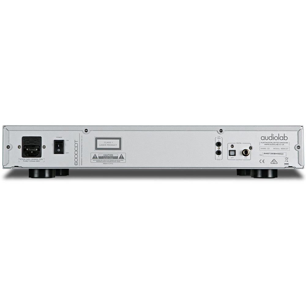 6000CDT is a dedicated CD transport incorporating the same slot-loading mechanism as audiolab’s flagship CD player, the 8300CD. Extremely robust and reliable, it uses a read-ahead digital buffer to reduce disc-reading failures, able to play scratched and damaged CDs that are unreadable by conventional mechanisms.