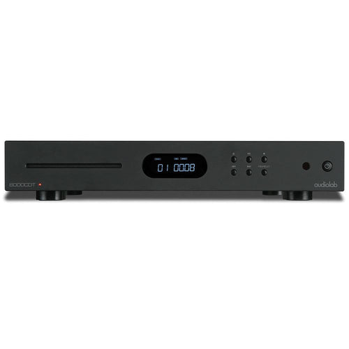 6000CDT is a dedicated CD transport incorporating the same slot-loading mechanism as audiolab’s flagship CD player, the 8300CD. Extremely robust and reliable, it uses a read-ahead digital buffer to reduce disc-reading failures, able to play scratched and damaged CDs that are unreadable by conventional mechanisms.