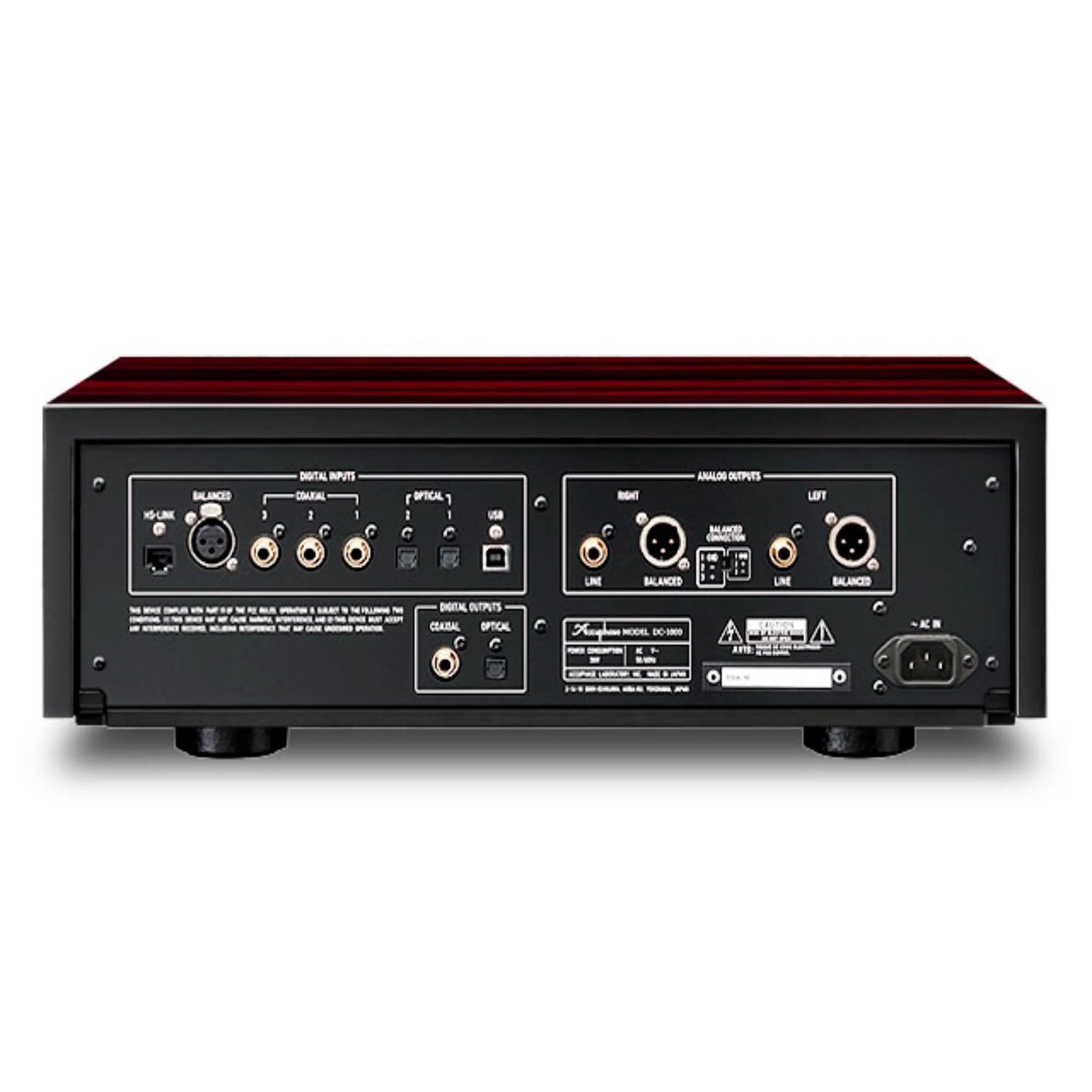 Accuphase DC-1000 Precision Digital Analog Converter Product & Specification Accuphase celebrates 50 years of manufacturing with the DC-1000, a digital processor developed to deliver the ultimate in performance and sound quality.