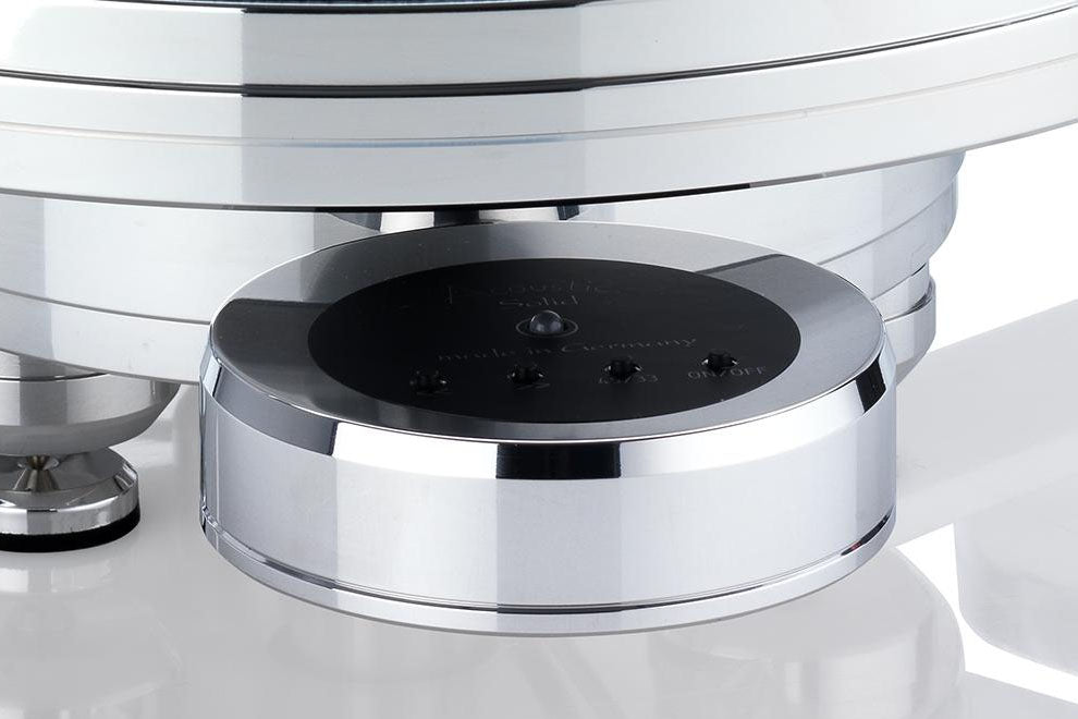Acoustic Solid - Solid 110 Metal Polished Turntable