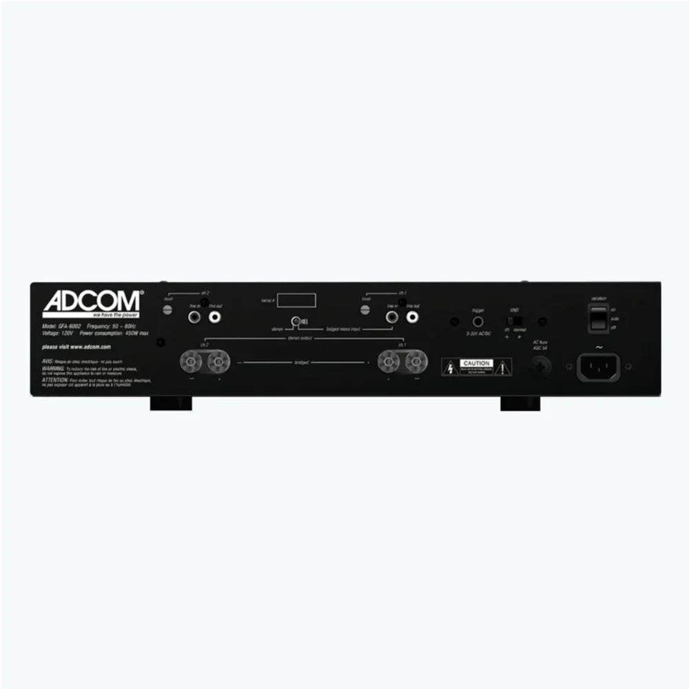 Adcom GFA-6002 Stereo Power Amplifier
