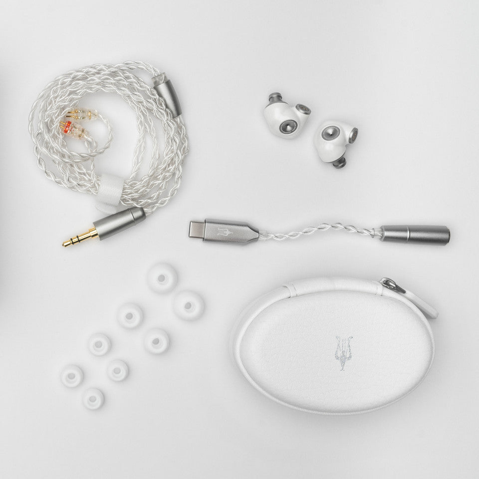 Meze Alba In-Ear Headphones with USB-C Adapter