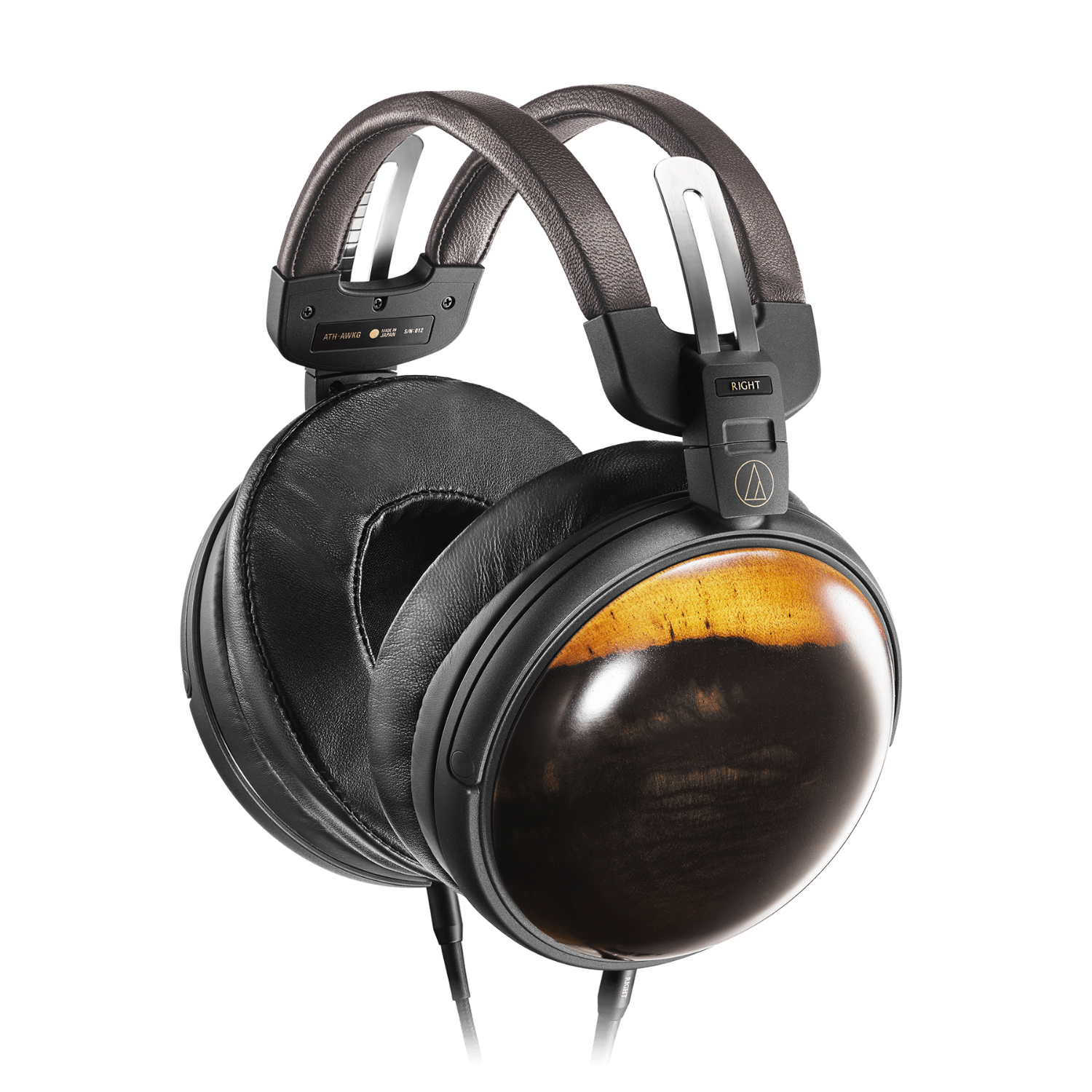 Audio Technica ATH-AWKG Audiophile Closed-back Dynamic Wooden Headphones
