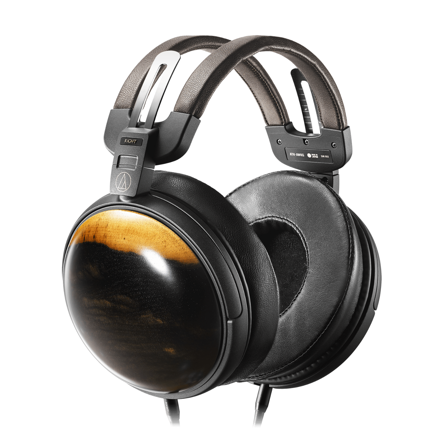 Audio Technica ATH-AWKG Audiophile Closed-back Dynamic Wooden Headphones