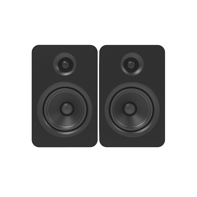 Kanto YU Passive 4″ Bookshelf Speakers with 1″ Silk Dome Tweeter, Pair