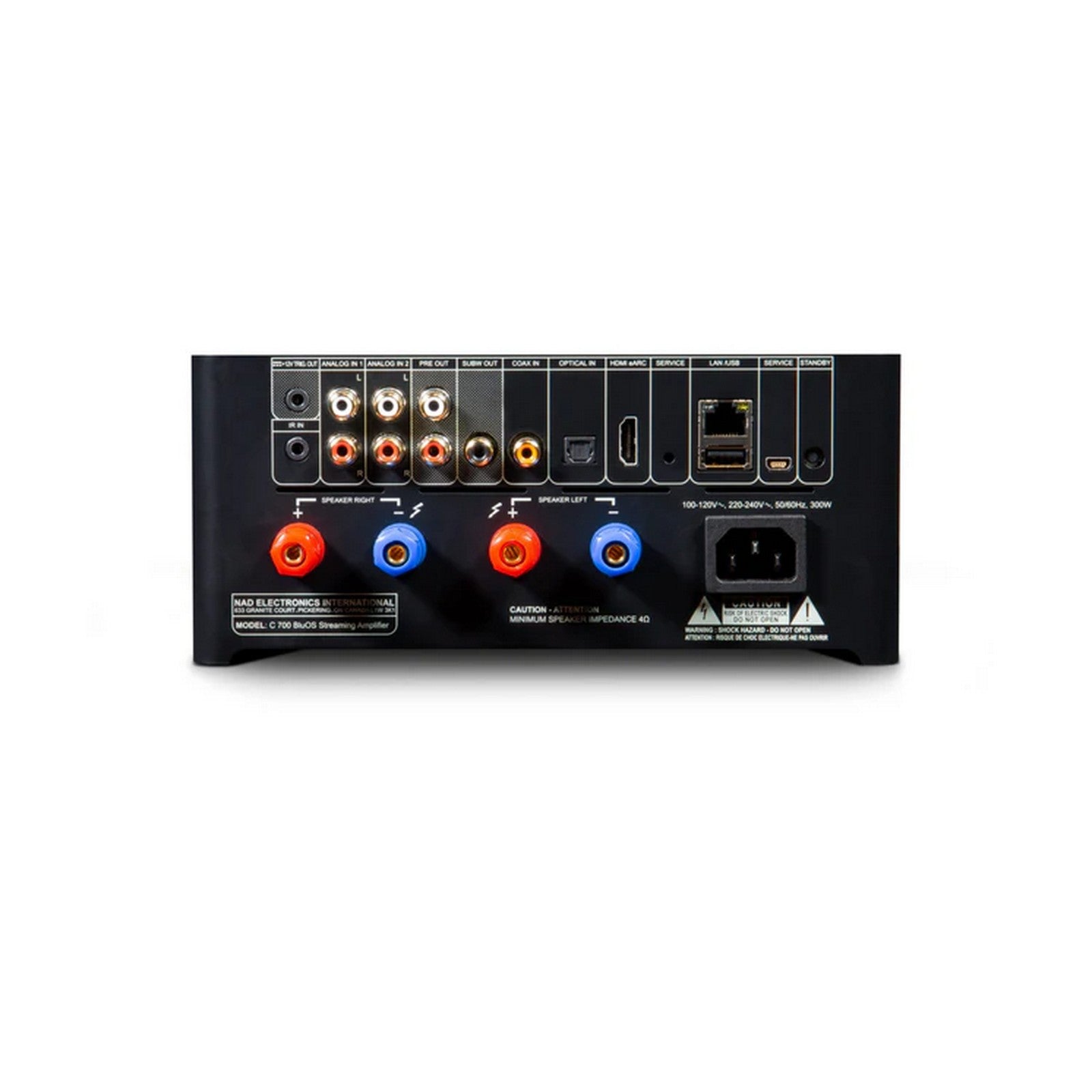 NAD C700 V2 BluOS Streaming Amplifier