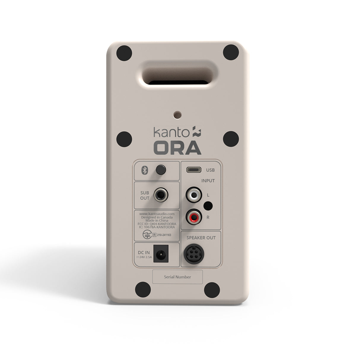 Kanto ORA 100W Powered Reference Desktop Speakers with Bluetooth