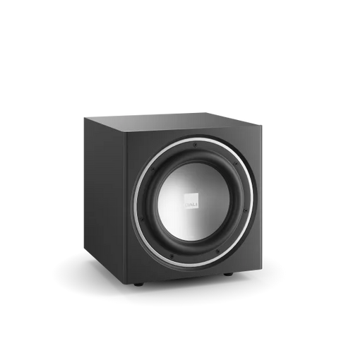 Dali SUB E-9 F | Vinyl Sound The DALI SUB E-9 F subwoofer redefines what's possible at this price level. Featuring a 9" woofer made from pure aluminium, the SUB E-9 F can move lots of air with power and precision to deliver a highly dynamic performance in a stylish cabinet.