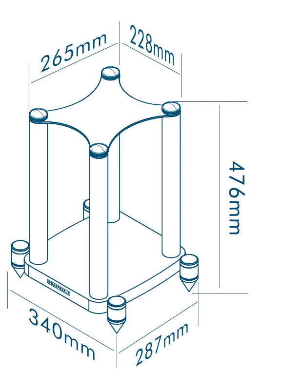Wharfedale ELYSIAN 1R Speaker Stand
