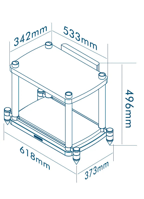 Wharfedale ELYSIAN CR Speaker Stand