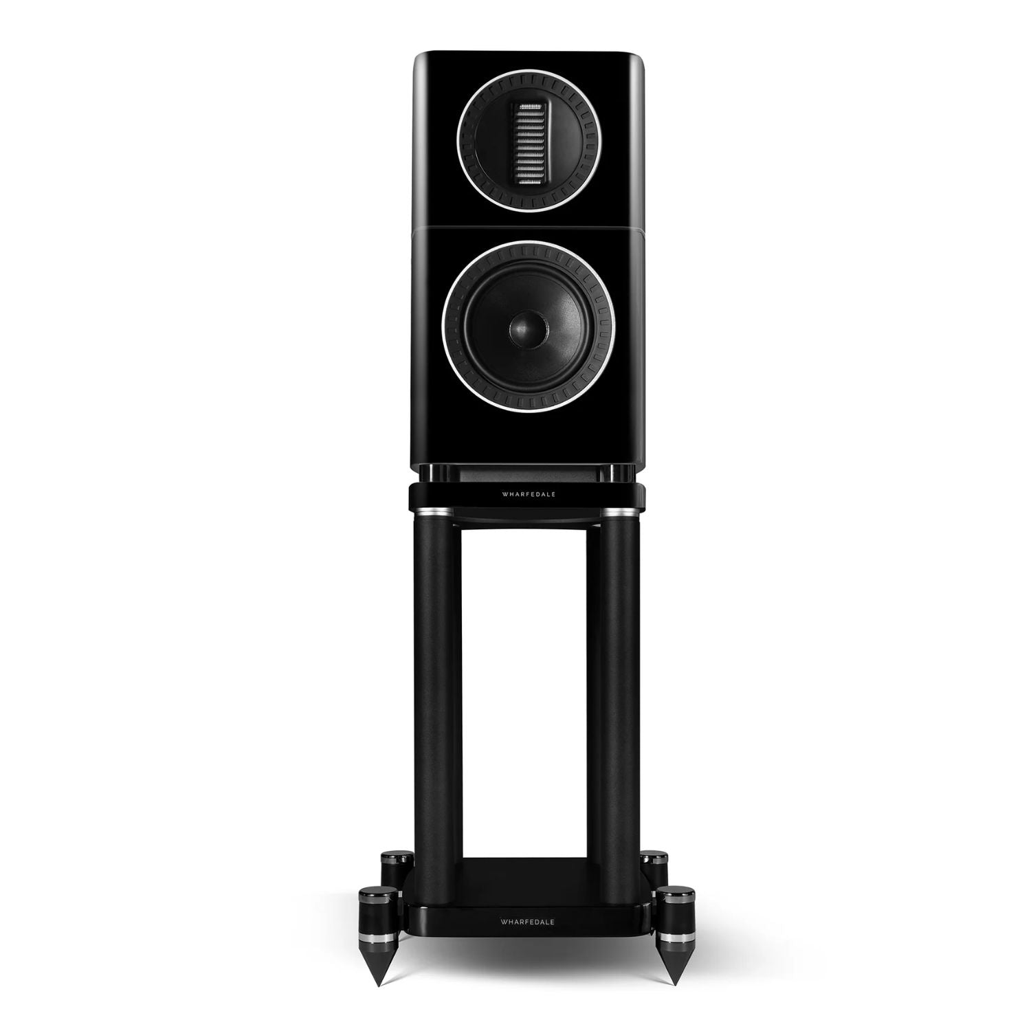 The Wharfedale ELYSIAN 1 Speaker Stands are specially designed for the ELYSIAN 1 loudspeaker, the more compact addition to the award-winning ELYSIAN series. Standing at the height of 476mm, the Wharfedale ELYSIAN 1 Speaker Stands’ are engineered to new levels of precision with laser cut from high carbon stainless steel