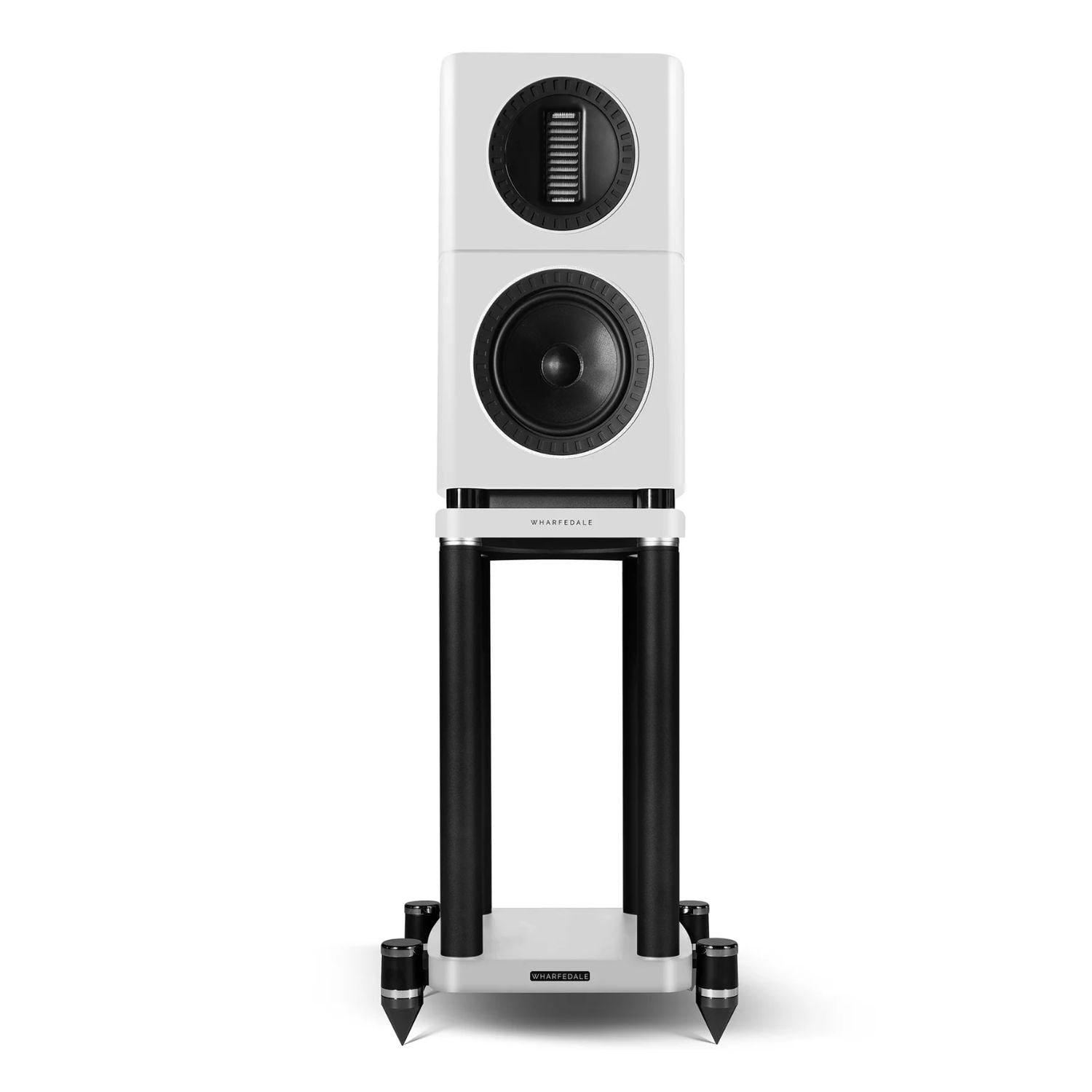 The Wharfedale ELYSIAN 1 Speaker Stands are specially designed for the ELYSIAN 1 loudspeaker, the more compact addition to the award-winning ELYSIAN series. Standing at the height of 476mm, the Wharfedale ELYSIAN 1 Speaker Stands’ are engineered to new levels of precision with laser cut from high carbon stainless steel