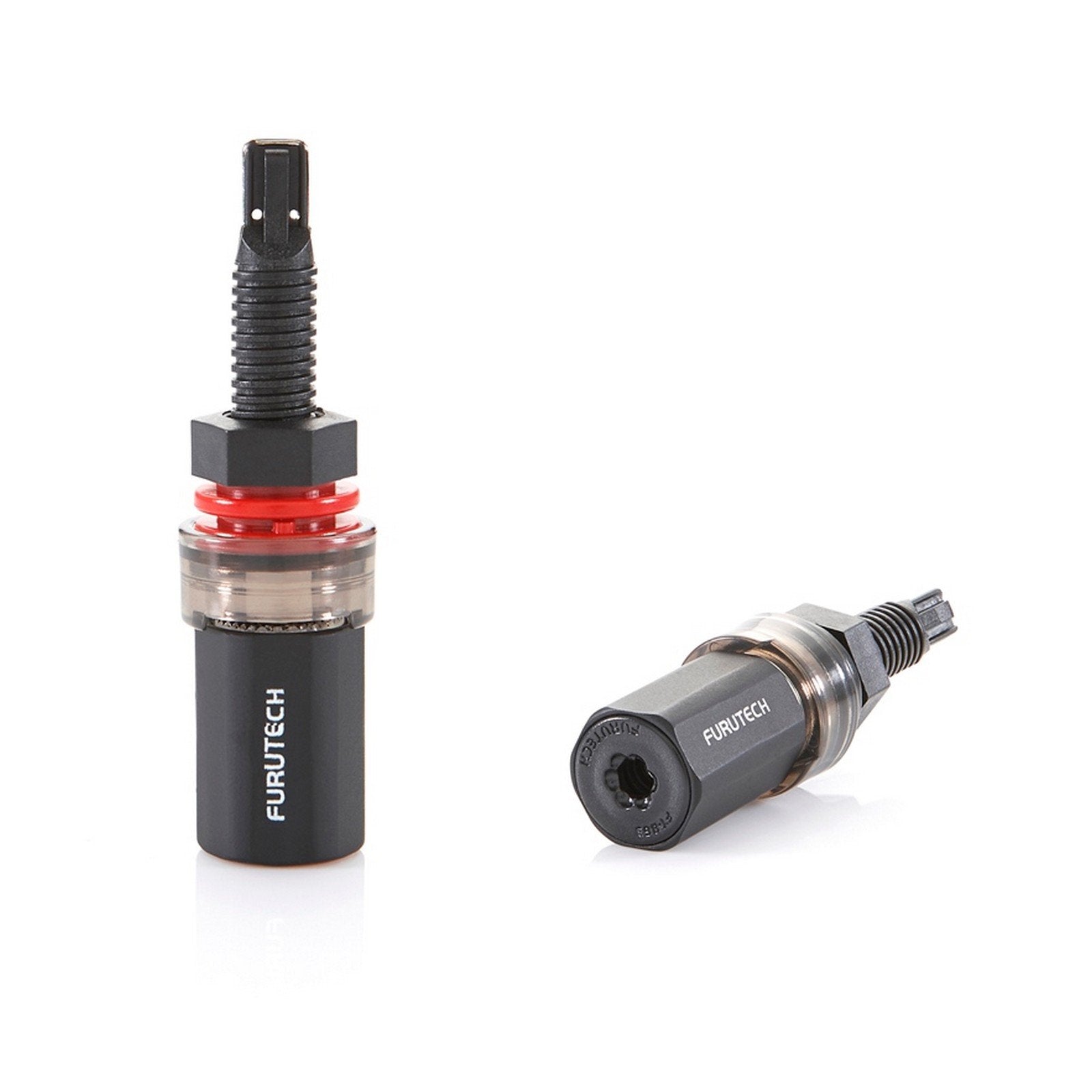 Furutech FT-865(R) High performance Onc piece wound-wire conductor construction Long Binding Posts (2pcs/set) for Speaker Side-1