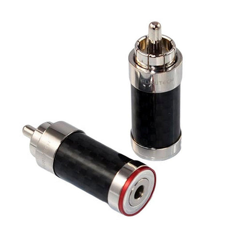 Furutech Connector CF-126(R)S2 PCOCC Central Pin RCA Carbon Fiber-1