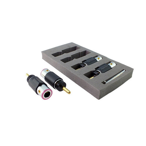 Furutech Connector FT-212 Low Mass Banana Plugs (4pc/Set)-2