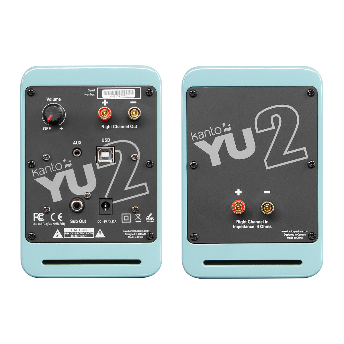 Kanto YU2 Powered Desktop Speakers