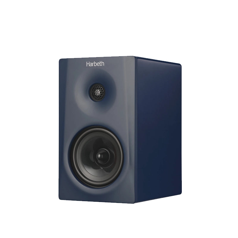 Harbeth NLE-1 compact bookshelf DSP speakers