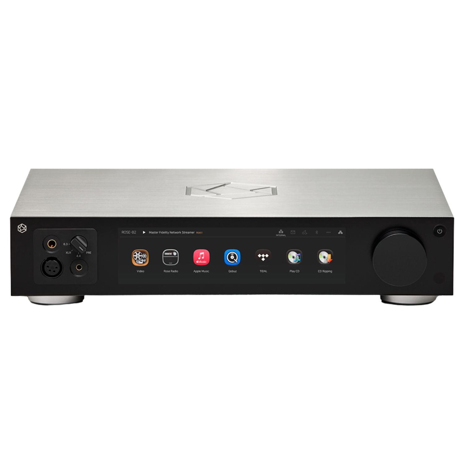 The Silver Finish RS451 is HiFi ROSE’s next-generation network streamer, integrating the brand’s advanced digital audio technologies.