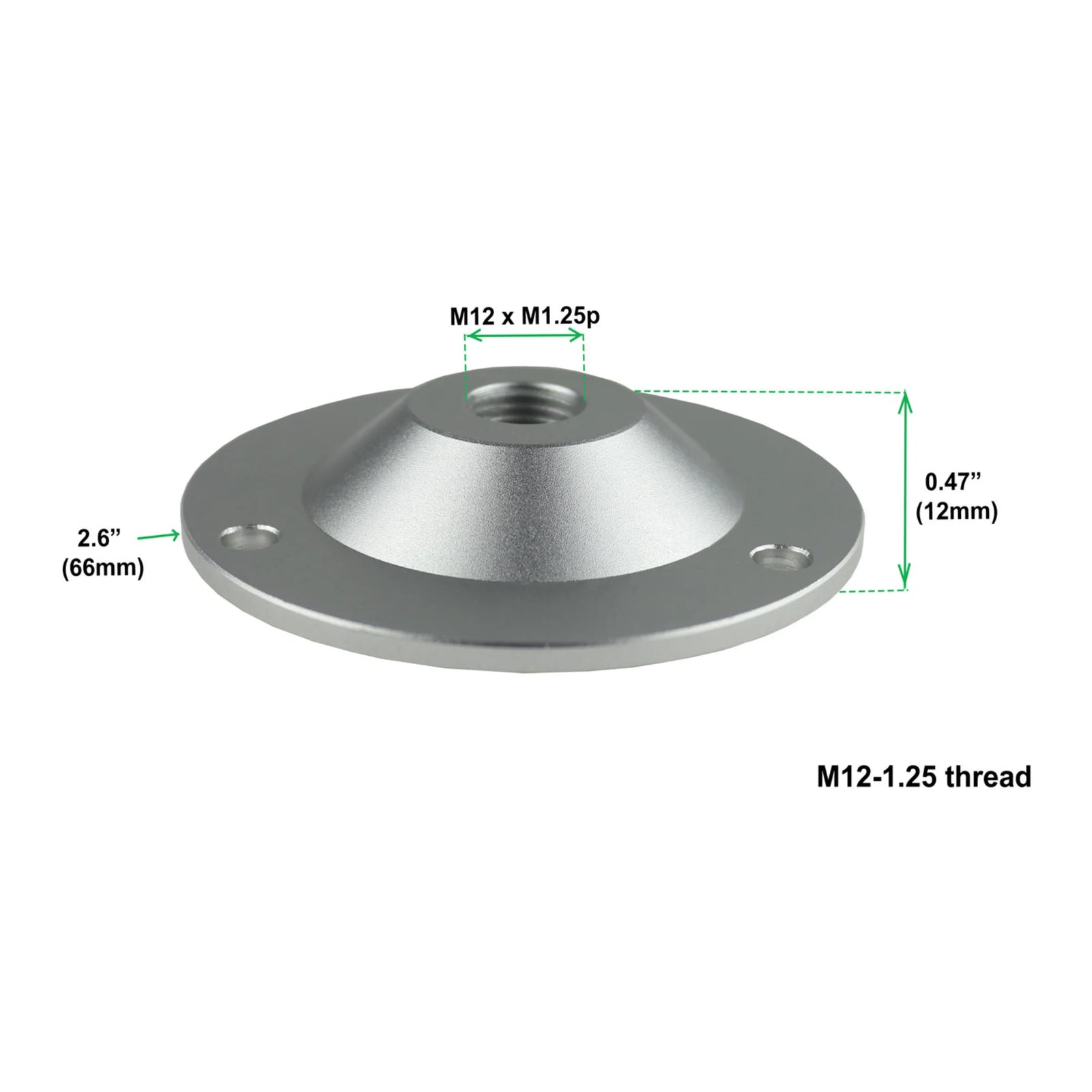 ISOACOUSTICS ISOGAIBWMOUPLA GAIA B&W Plate Round (Pack of 4) Mount your GAIA isolators to your B&W Nautilus and Diamond series speakers. The 4-pack Round B&W Plate Adapter from IsoAcoustics is designed to mount the GAIA isolators (sold separately) to the Bowers & Wilkins Nautilus and Diamond series speakers. 