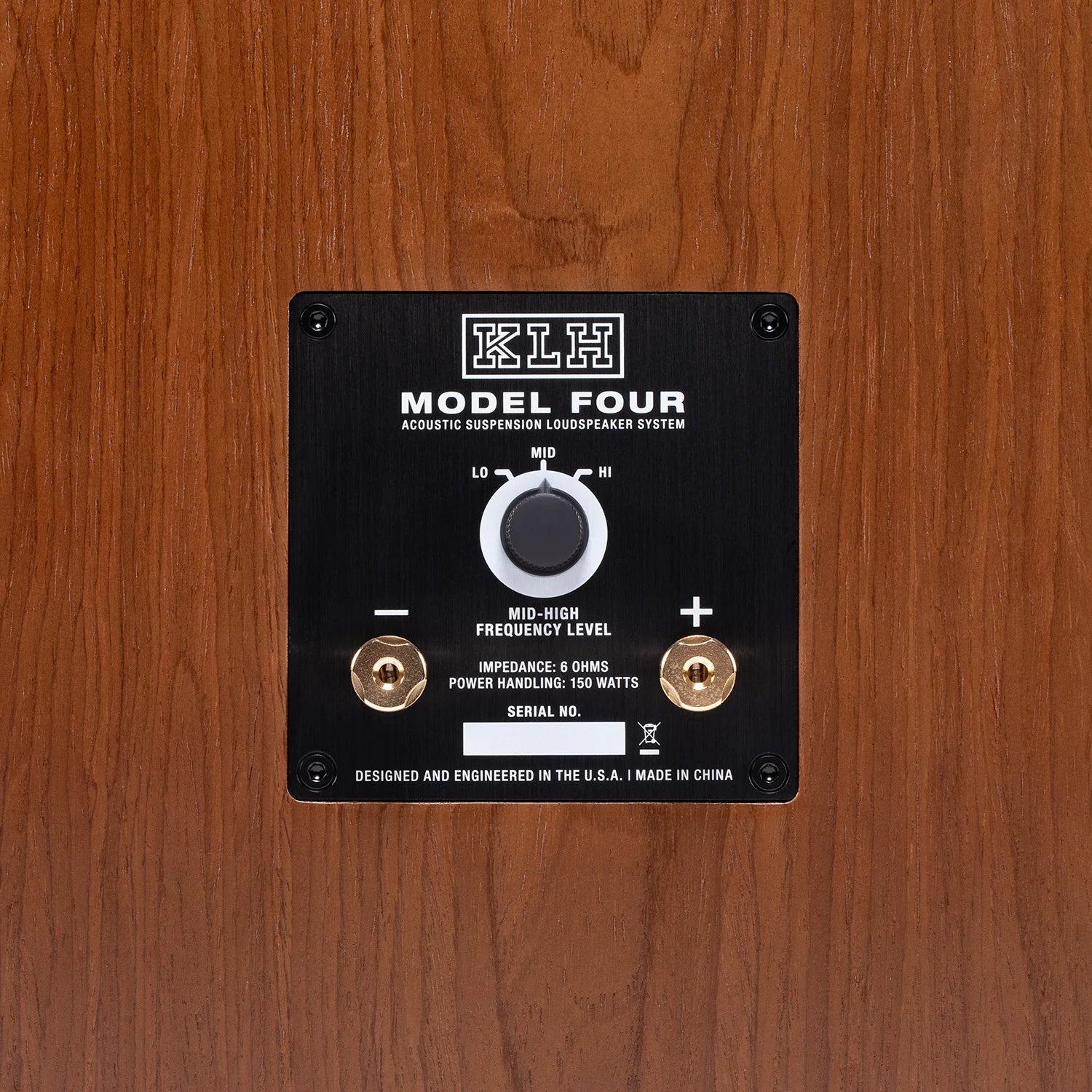KLH Model Four 3-Way Acoustic Suspension Floorstanding Speaker (Each)