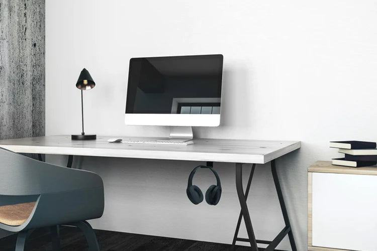 Kanto HH Universal Under Desk Headphone Hook