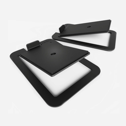 Kanto S4 Angled Desktop Speaker Stands for Midsize Speakers (Pair)