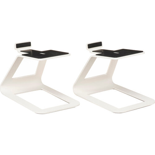 Kanto SE4 Elevated Desktop Speaker Stands for Midsize Speakers (Pair)