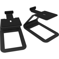 Kanto SE4 Elevated Desktop Speaker Stands for Midsize Speakers (Pair)